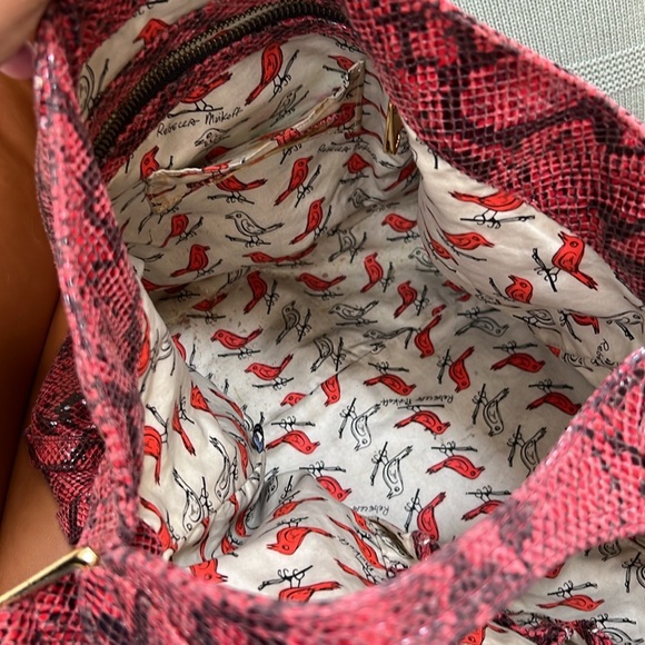 Rebecca Minkoff Snakeskin Nikki Large Hobo Bag - Picture 8 of 8
